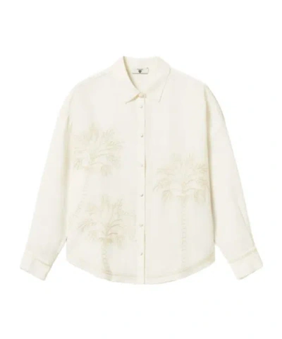 Twinset Button-up Shirt In Neutral