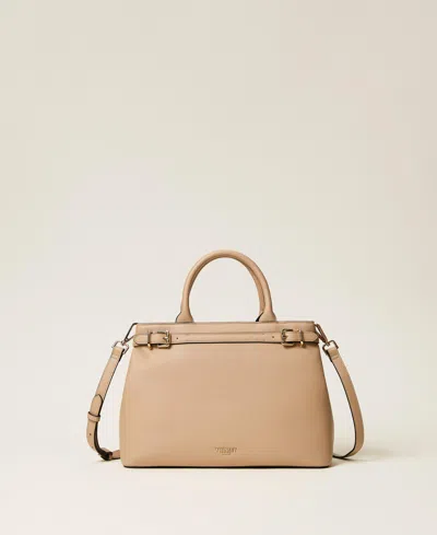 Twinset Cabas Avec Boucles Et Bandoulière