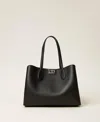 Twinset Cabas Bicolore Avec Oval T