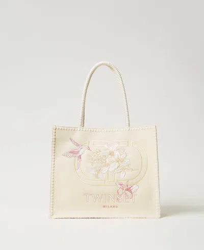 Twinset Cabas « Bohémienne » Avec Broderie
