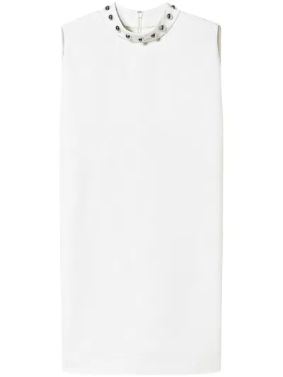 Twinset Cady Crepe Minidress In White