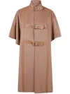 Twinset Cape In Brown