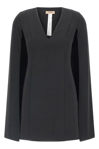 TWINSET CAPE DRESS
