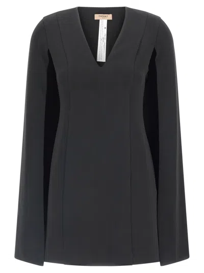 TWINSET CAPE DRESS