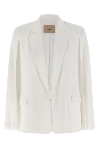 TWINSET CAPE SLEEVE BLAZER