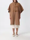 Twinset Twin-set Cape In Brown