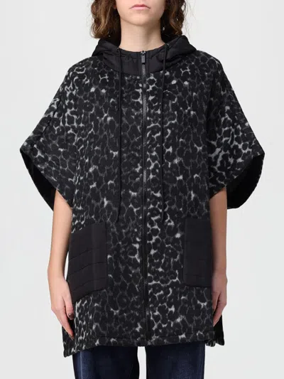 TWINSET CAPE TWINSET WOMAN COLOR BLACK,435618002