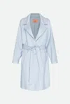 Twinset Belted Single-breasted Coat In Multi