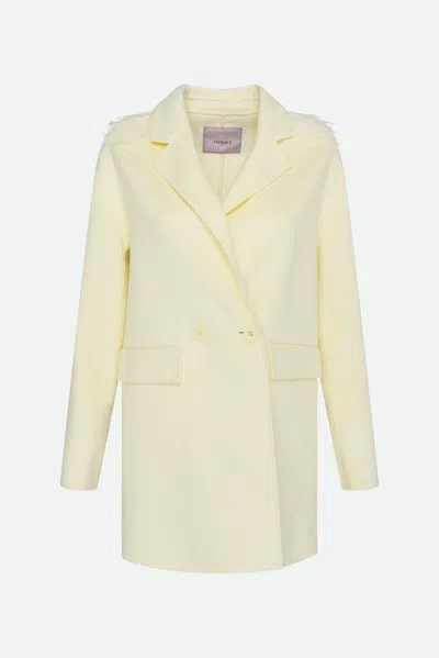 Twinset Cappotto Giallo