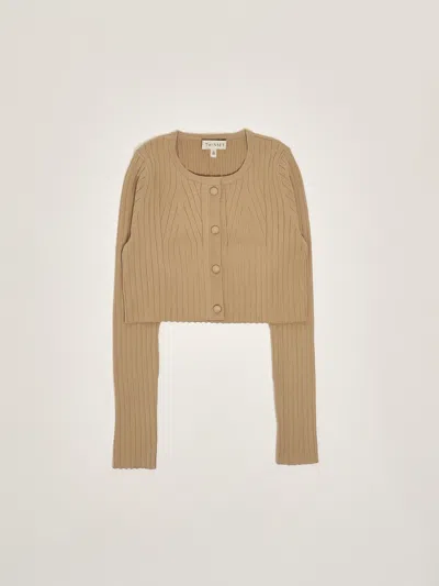 Twinset Kids' Cardigan Cardigan In Canapa