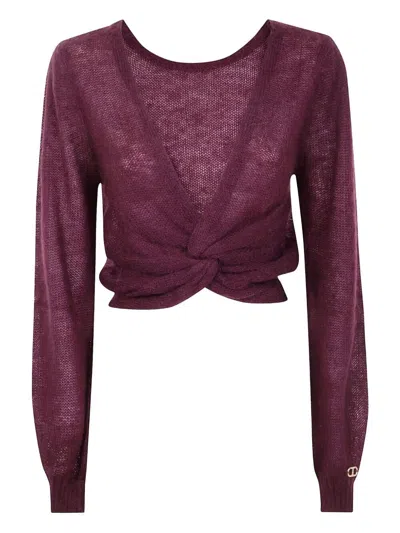 Twinset Cardigan In Red
