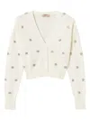 Twinset Cardigan In Neutral