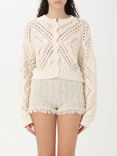 Twinset Strickjacke  Damen Farbe Ivory