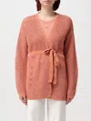 TWINSET CARDIGAN TWINSET WOMAN COLOR PINK,F31190010