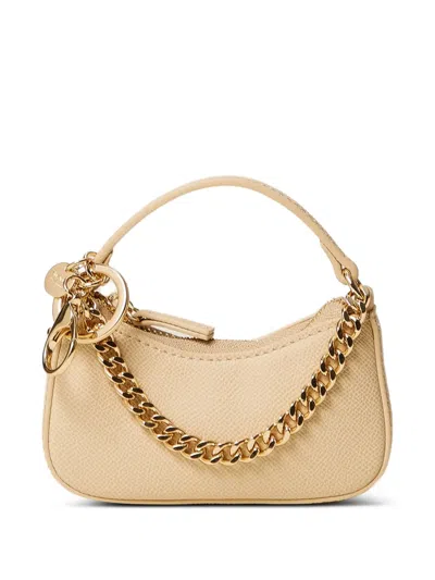 Twinset Chain Coin Purse In Neutral
