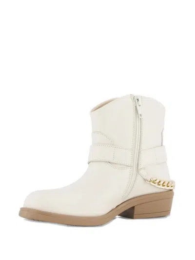 Twinset Babies' Chain Strap Boots In Multi