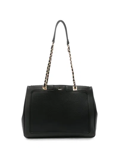 Twinset Chain-strap Tote Bag In Black