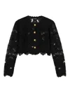 Twinset Twin-set Black Cotton Jacket
