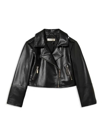 Twinset Kids' Jacket In Black