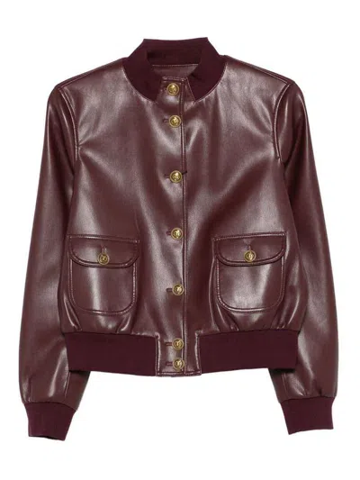 Twinset Jacket In Brown