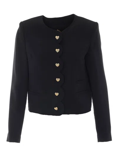 TWINSET CHAQUETA CASUAL - NEGRO