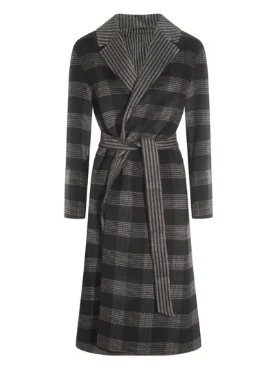 TWINSET CHECKED COAT