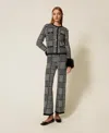 Twinset Pants In Black