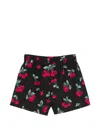 Twinset Cherry-print Shorts In Multi