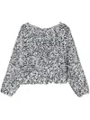Twinset Chunky-knit Sweater In Blue
