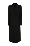 Twinset Twin-set Coats Black In Black