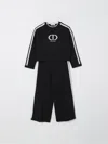 Twinset Kids Tracksuit With Logo In Blue