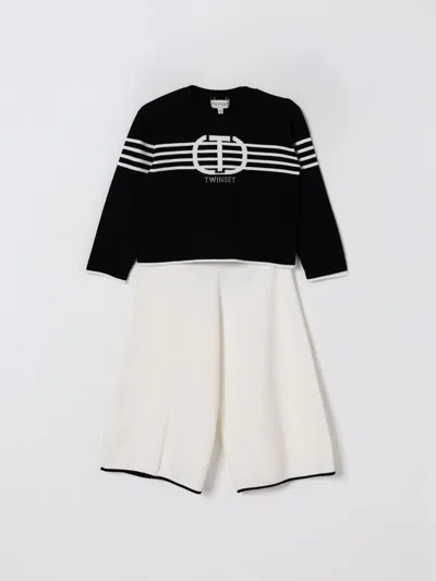 Twinset Co-ord  Kids Color Black In Burgundy