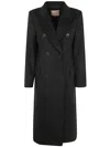 Twinset Twin-set Coat In Black