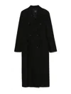Twinset Twin-set Coats Black In Black