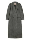 Twinset Coat Clothing In Gray