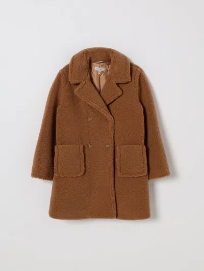 Twinset Coat  Kids Color Beige In Nude