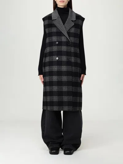 TWINSET COAT TWINSET WOMAN COLOR BLACK,H33369002