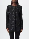 Twinset Black Jacket Frontal Buttons Closure In Black