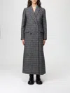 Twinset Coat Clothing In Gray