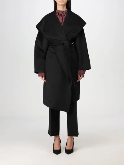 Twinset Coat  Woman Color Black In Schwarz