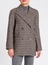 Twinset Coat  Woman Color Brown In Brown