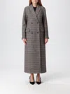 Twinset Coat  Woman Color Brown In Multi