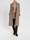 Twinset Coat  Woman Color Camel In Multi