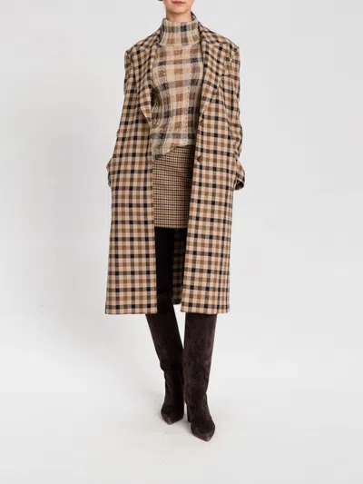 Twinset Coat  Woman Color Camel In Multi