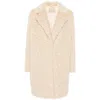 Twinset Faux-fur Midi Coat