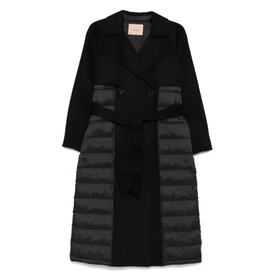 Twinset Coats Black