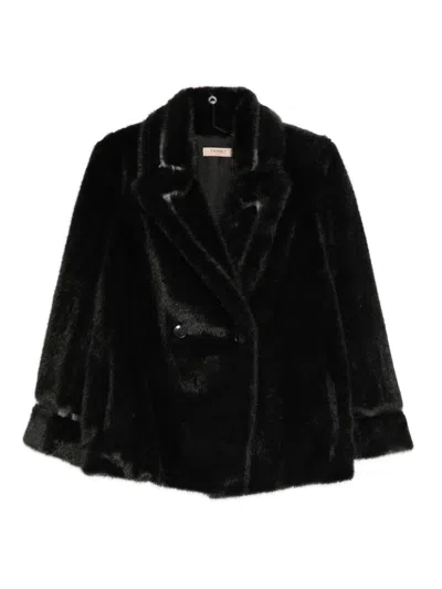 Twinset Coats Black