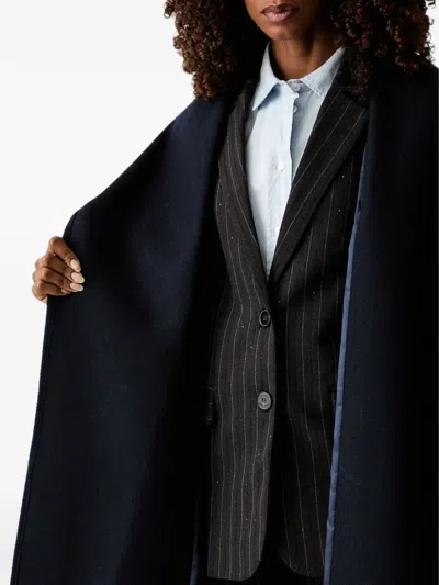 Twinset Twin-set Coats In Blue