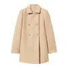 Twinset Coats Neutral In Neutral