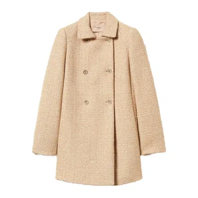 TWINSET COATS NEUTRAL